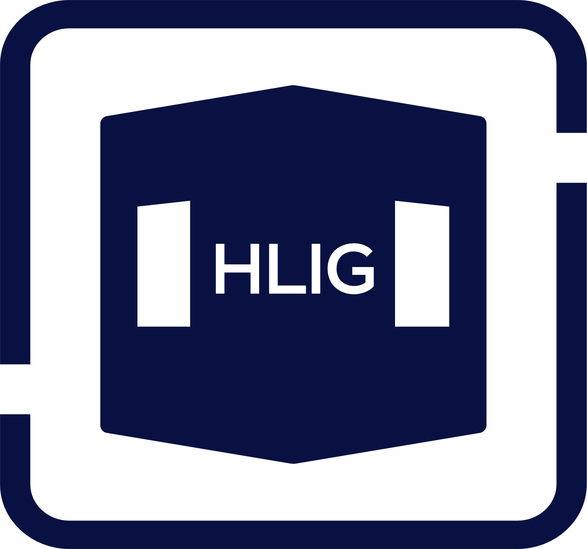 HLIG Logo Blue Center